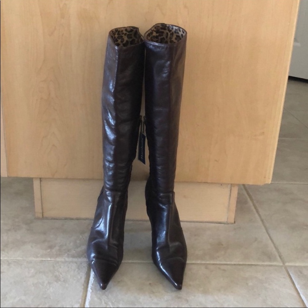Authentic leather Dolce & Gabbana boots size 8.5